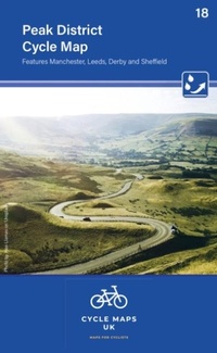 Abbildung von: Peak District Cycle Map 18 - Cycle Maps UK
