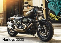 Abbildung von: Harley Davidson Kalender 2023 - Red ML Rock Publishing