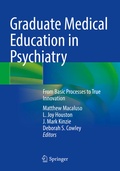 Cover: Graduate Medical Education in Psychiatry - Springer