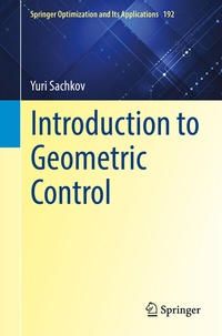 Enlarge image Cover: Introduction to Geometric Control - Springer