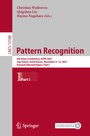Cover: Pattern Recognition - Springer