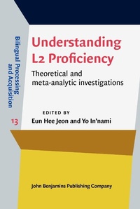 Enlarge image Cover: Understanding L2 Proficiency - John Benjamins Publishing Company
