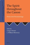Cover: The Spirit throughout the Canon - Brill