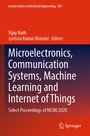 Cover: Microelectronics, Communication Systems, Machine Learning and Internet of Things - Springer