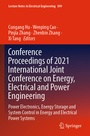 Cover: Conference Proceedings of 2021 International Joint Conference on Energy, Electrical and Power Engineering - Springer
