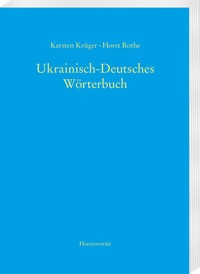 Abbildung von: Ukrainisch-Deutsches Wörterbuch (UDEW) - Harrassowitz Verlag