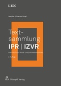 Cover: Textsammlung IPR / IZVR - St&auml;mpfli Verlag AG