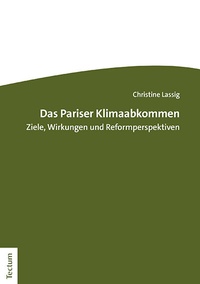 Abbildung von: Das Pariser Klimaabkommen - Tectum Wissenschaftsverlag