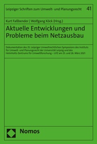 Abbildung von: Aktuelle Entwicklungen und Probleme beim Netzausbau - Nomos