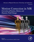 Cover: Motion Correction in MR: Volume 6 - Academic Press