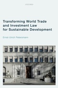 Cover: Transforming World Trade and Investment Law for Sustainable Development - OUP eBook