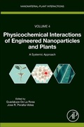 Cover: Physicochemical Interactions of Engineered Nanoparticles and Plants - Academic Press