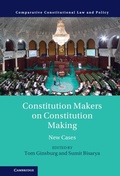 Cover: Constitution Makers on Constitution Making - Cambridge University Press