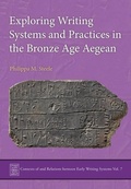 Cover: Exploring Writing Systems and Practices in the Bronze Age Aegean - Oxbow Books