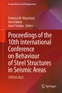 Cover: Proceedings of the 10th International Conference on Behaviour of Steel Structures in Seismic Areas - Springer