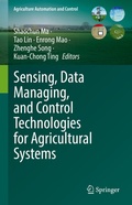 Cover: Sensing, Data Managing, and Control Technologies for Agricultural Systems - Springer