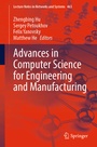 Cover: Advances in Computer Science for Engineering and Manufacturing - Springer