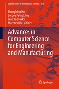 Cover: Advances in Computer Science for Engineering and Manufacturing - Springer