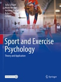Cover: Sport and Exercise Psychology - Springer