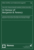 Cover: In Honour of Benjamin B. Ferencz - Nomos
