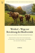 Cover: Weiden! - Wege zur Bewahrung der Biodiversit&auml;t - S. Hirzel Verlag