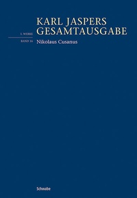 Abbildung von: Nikolaus Cusanus - Schwabe Verlagsgruppe AG Schwabe Verlag