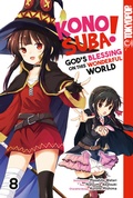 Cover: KONOSUBA! GOD'S BLESSING ON THIS WONDERFUL WORLD! 08 - TOKYOPOP GmbH