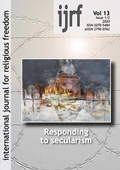 Cover: Responding to secularism - Verlag f&uuml;r Kultur und Wissenschaft