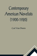 Cover: Contemporary American Novelists (1900-1920) - ALPHA EDITION