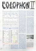 Cover: Colophon II: Atlas - Hammann von Mier Verlag