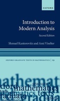 Cover: Introduction to Modern Analysis - Oxford University Press