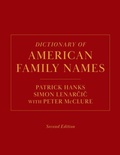 Cover: Dictionary of American Family Names, 2nd Edition - Oxford University Press Inc