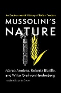 Cover: Mussolini's Nature - MIT Press