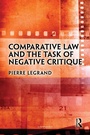 Cover: Comparative Law and the Task of Negative Critique - Routledge