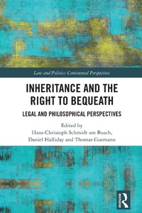 Abbildung von: Inheritance and the Right to Bequeath - Routledge