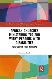 Abbildung von: African Churches Ministering 'to and with' Persons with Disabilities - Routledge