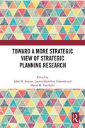 Cover: Toward a More Strategic View of Strategic Planning Research - Routledge