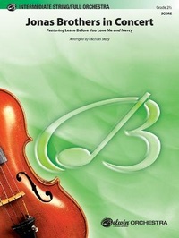 Enlarge image Cover: Jonas Brothers in Concert - Alfred Music