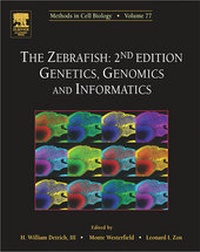 Enlarge image Cover: The Zebrafish: Genetics, Genomics and Informatics: Volume 77 - Academic Press