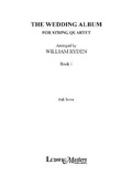 Cover: Wedding Album for String Quartet - Alfred Music