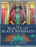 Cover: The Beauty of Black Mermaids Coloring Book - Kuumba Publishing