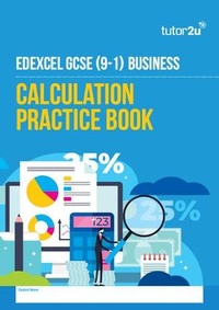 Abbildung von: Edexcel GCSE Business Calculation Practice Book - Tutor2u Limited