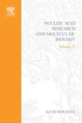 Cover: Progress in Nucleic Acid Research and Molecular Biology - Academic Press