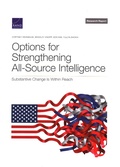 Cover: Options for Strengthening All-Source Intelligence - RAND Corporation