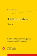 Cover: Theatre Italien - Classiques Garnier