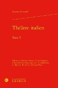 Enlarge image Cover: Theatre Italien - Classiques Garnier