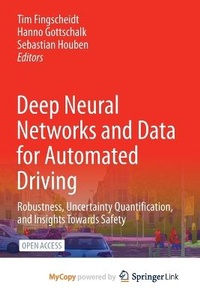 Enlarge image Cover: Deep Neural Networks and Data for Automated Driving - Springer