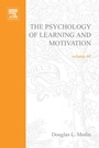 Cover: Psychology of Learning and Motivation - Academic Press