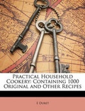 Cover: Practical Household Cookery - Nabu Press