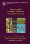 Cover: Arsenic in Soil and Groundwater Environment - Elsevier